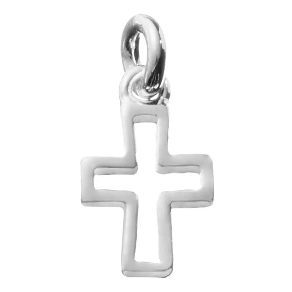 Tiny Cross Charm - Citrus