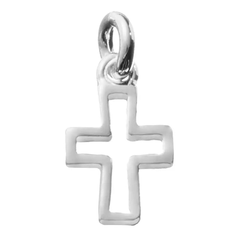 Tiny Cross Charm - Citrus