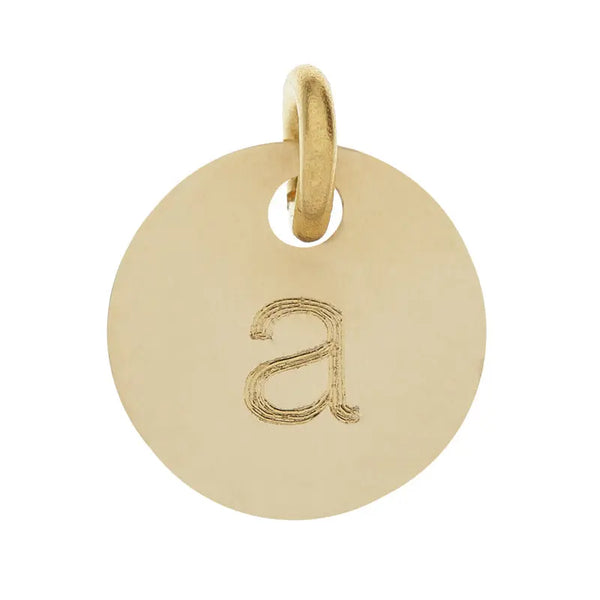 Yellow Gold Bud Pendant - Citrus