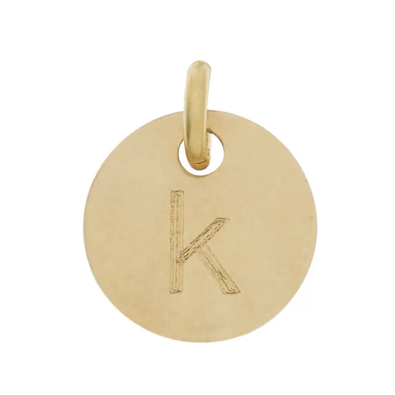Yellow Gold Bud Pendant - Citrus