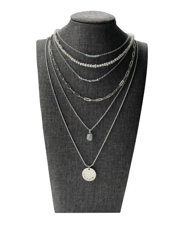 Anywhere Pearl Necklace - Citrus