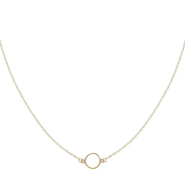 Golden Eternity Necklace - Citrus