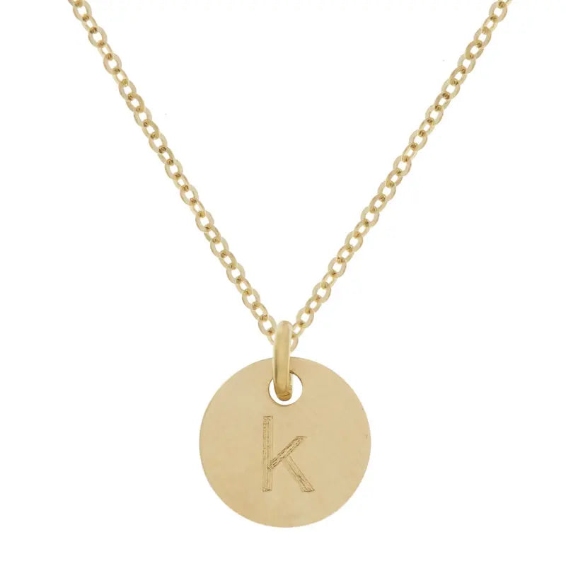 10K Yellow Gold Bud Necklace