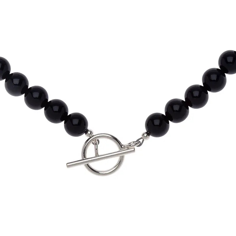 Black Onyx Beads - Citrus