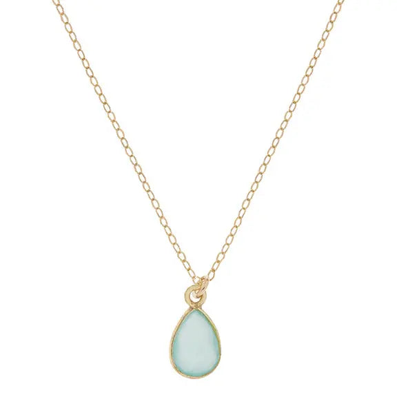 Golden Chalcedony Necklace - Citrus
