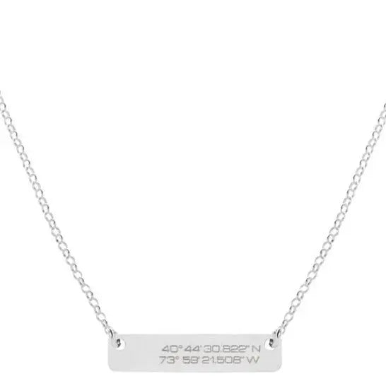 GPS Necklace - Citrus