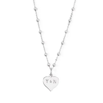 Heart Necklace - Citrus