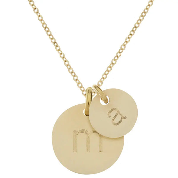 Yellow Gold Petal + Bud Necklace - Citrus