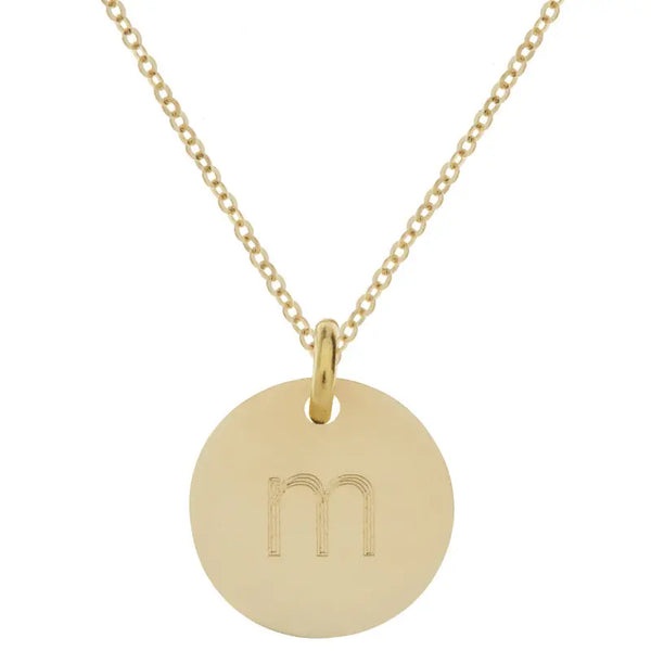 Yellow Gold Petal Necklace - Citrus