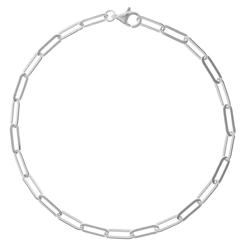 Paperclip Anklet - Citrus